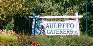 Auletto's Caterers Sign